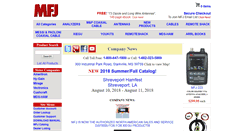 Desktop Screenshot of mfjenterprises.comwww.mfjenterprises.com